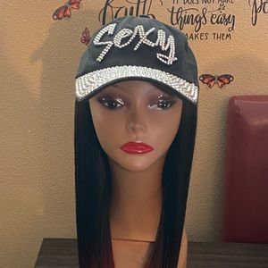 Custom hat wig